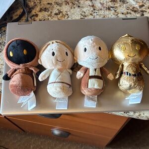 Star Wars Hallmark Itty Bittys Stuffed Toys 4 Pack